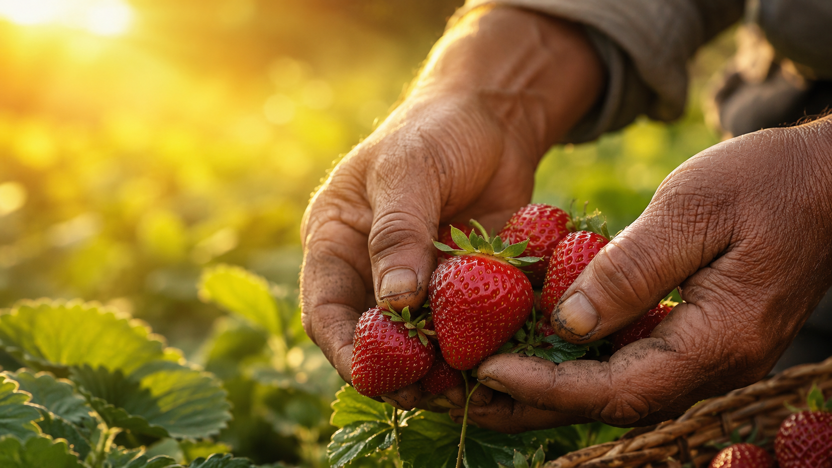 H-2A farmworkers at sunrise
